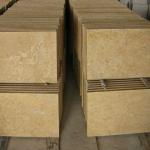 the cheapest light yellow/beige limestone slab/floor tile-Sl06