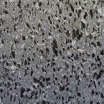 Indonesia Black Classic With Regular Hole Basalt Stone for Wall Application-