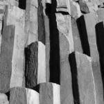 black basalt column-
