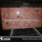 Pink Quartz semiprecious slab-SP