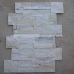 Pure white quartzite/natural culture stone quartzite/quartzite foe wall cladding-PB-BSY