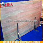 Natural Pink Stone Gone With The Wind Stone Slab-HB- Natural Pink Stone Gone With The Wind Stone Sl
