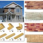 PP Faux Stone and brick Siding-CY-stone wall