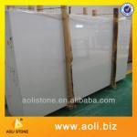 Interior wall paneling pure white artificial marble-Aoli Artificial marble