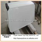 Pure white marble/Crystallized Glass stone-TW---A001