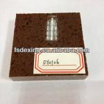 High quality good price 30mm brown glass artificial quartz stone for construction material-GB-0123