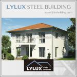 Luxury steel structure prefabricated villa &amp; prefab villa-21006