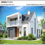 Modern Luxury Prefab Light Steel Villa-LSV001