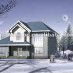 light steel structure prefabricated villa-light  steel  villa