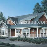 high quality luxury wooden villa-PFDWH012