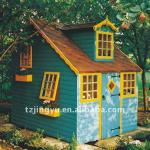 Wooden play house-JYP04108