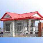 new design luxury prefab steel villa-