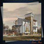 Resident Villa Architectural Design-LH-AA-130724001