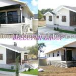 ready made movable villa home steel atructure-DFX-P04