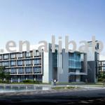 prefabricated house ( steel structure house, steel structure office building )-