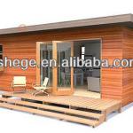 portable log cabin,modular cabin,small prefab house-