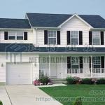 Easy assembly wooden house Pvc prefabricated house-KH-007