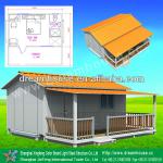 light steel construction prefabricated house-DH004