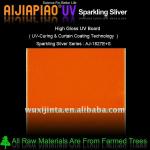 Sparkling silver panel + UV-AJ-1827E+S