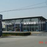 steel structure Mercedes Benz Showroom 00007-corrugated steel buildings maximum dimension L1000