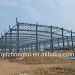 low cost prefabricated steel structure warehouse / factory-ZB-WS