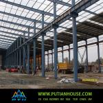 EPS Sandwich wall cladding steel frame warehouse-PTW