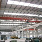 Steel structure industrial metal roofing warehouse/warehouse/whrkshop/poultry shed/car garage/aircraft/building-As customer