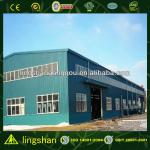 Lingshan High Strength Anti Wind Steel Structure Warehouse--ISO9001:2008-LSWS