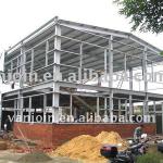 Two Storey steel structure modular homes prefab house-vj-prefab