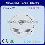 Mini Size CE Approved Network Fire Smoke Alarm-LS-828-3PL