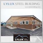 Prefabricated green steel structure office building,portal frame office-#51006