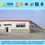 18years &amp; UN supplier--Prefabricated Warehouse built in Angola-W-01
