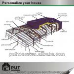 prefabricated steel structure warehouse-ST-W01