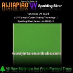 Sparkling silver mdf panel + UV-AJ-1888E+S