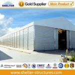 Hard press Aluminum Warehouse With Waterproof,Flame redartant PVC-M-series