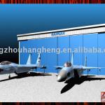 Prefabricated Structure Steel Airport Hangar Construction-