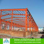 Steel structural prefab warehouse made in China-PTW