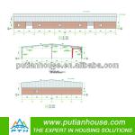 steel structure warehouse used all over the world-PTW