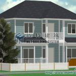 Prefabricated house Modular homes House design ready made-TH_001