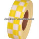 1&quot;x150&#39;x2mil Checkerboard Survey tape-GF-F001