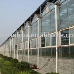 Double Layer Glass Greenhouse-LB96Ss4