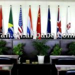 stainless steel indoor decoration ceremonial flag pole-JTQG