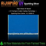 Sparkling silver Board with UV paint-JJ-1006E+S