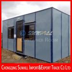 Happy New Year! 5-star Shipping Container Hotel with Well-equipped Furniture-20GP/40GP/40HC
