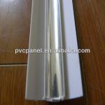 plastic interior angle strip ;silver laminating-custom made