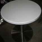 small round white Artificial marble table top (MT-05)-MT-05
