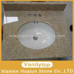 G682 Wheat Granite Bathroom Vanity Top-Bathroom Vanity Top