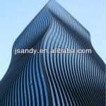 skyscraper aluminum glass curtain wall-multiple