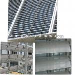 perforated acoustic window sun louvers-DX-AW375