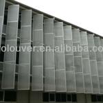 Anodized perforated aluminum facade panel in 5mm/8mm/10mm/15mm/20mm thick-